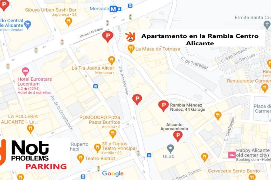 Apartamento Centro Rambla Alicante A Extérieur photo